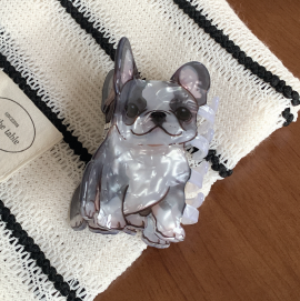 Pinza para el Pelo de Bulldog Francés