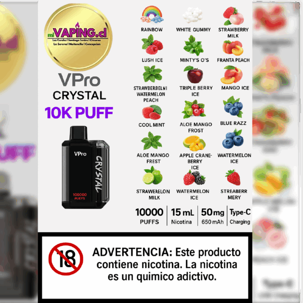 Vpro Crystal 10k Cool Mint